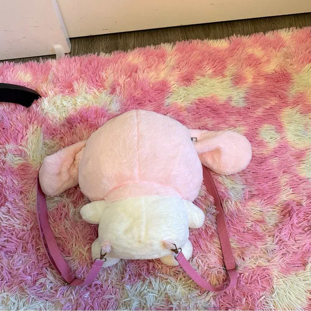 Sanrio my melody plush Backpack removable straps - Picture 3 of 7